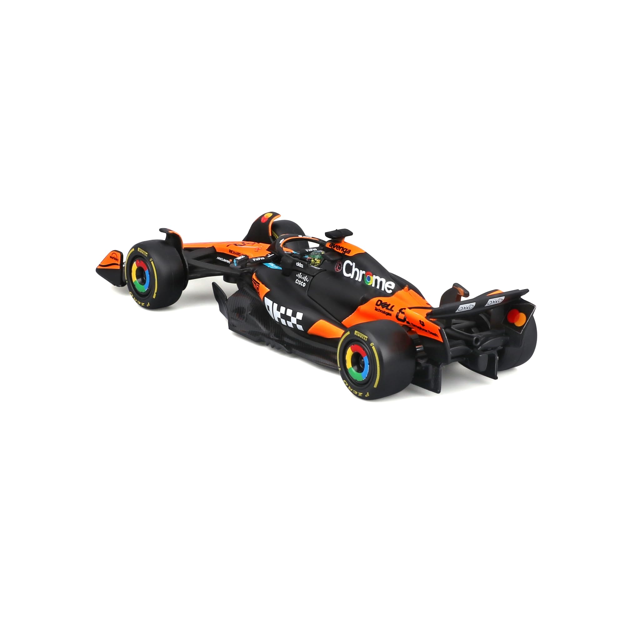 Amazon.com: Bburago 1:43 Race Formula McLaren MCL39 w/Helmet (2025